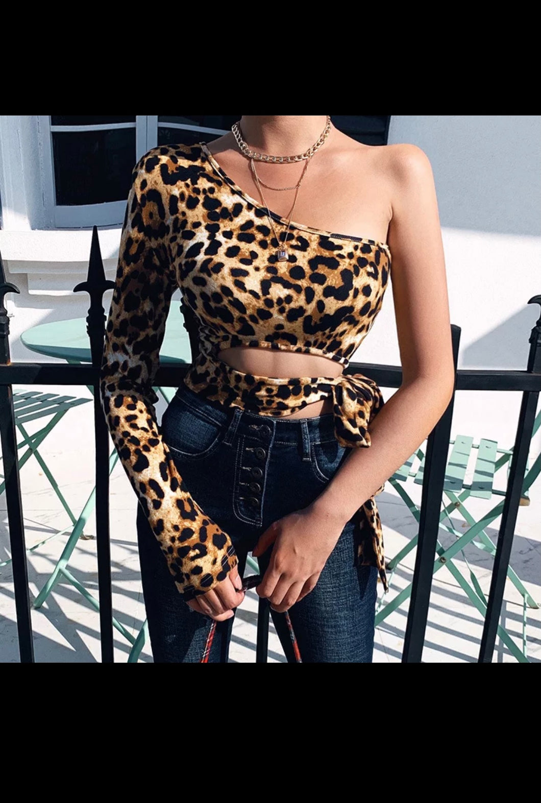 Cheetah Print Top